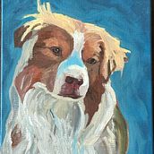 My project for course: Realistic Pet Portraits with Oil Painting. Fine Arts, Naturalistic Illustration, Oil Painting, and Painting project by Sini Eskonniemi - 09.21.2024