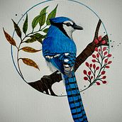 Mon projet du cours : Aquarelle : détails en filigrane et touches métalliques. Botanical Illustration, Decorative Painting, Traditional illustration, Naturalistic Illustration, Painting, and Watercolor Painting project by emilie36963 - 09.21.2024
