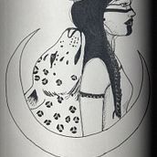 Meu projeto do curso: Design de tatuagem fine line: simbologia e magia. Un progetto di Creatività, Design, Disegno, Illustrazione tradizionale, Disegno a matita e Design di tatuaggi di Viviane Santos - 21.09.2024