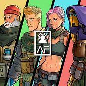 Aura Force. Character Design, Concept Art, Game Development, Art Direction, TV, Editorial Illustration, Digital Drawing, Sketchbook, Video Games, Accessor, and Design project by Darío Suárez - 09.21.2024