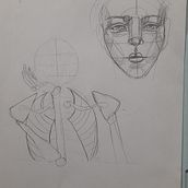 My project for course: Figure Drawing for Beginners. Fine Arts, Drawing, Pencil Drawing, Realistic Drawing, Figure Drawing, and Sketching project by isabela_hyerta - 09.21.2024