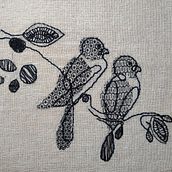 Mi proyecto del curso: Introducción al bordado en blackwork. Un projet de Broderie , et Design textile de Verena Remmele - 22.09.2024