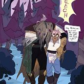 Cancelled 'The owl house' fan-comic. Een project van Ontwerp van personages, Stripboek,  Creativiteit, Stor, board, Stor, telling y Digitale tekening van Floris Koch - 27.05.2023