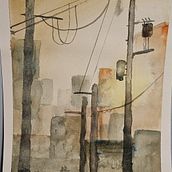 My project for course: Expressive Watercolor Painting: Create Compelling Illustrations. Projekt z dziedziny  Sztuki piękne,  Malarstwo i Malowanie akwarelą użytkownika Harper Court - 23.09.2024