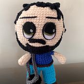 Mi proyecto del curso: Amigurumis: personas tejidas a crochet. Amigurumi, Arts, Crafts, Crochet, Fiber Arts, Textile Design, To, and Design project by harlem.site - 09.23.2024