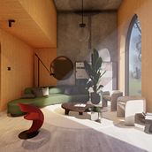 Mi proyecto del curso: Fotorrealismo de espacios interiores con Lumion desde cero. 3D Modeling, Architecture, ArchVIZ, 3D Design, and Digital Architecture project by Jimena Hidalgo Gutierrez - 09.21.2024
