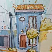 Mi proyecto del curso: Dibujo arquitectónico expresivo con marcadores de colores. Projekt z dziedziny  R, sunek architektoniczn,  R, sunek,  R, sunek atramentem, Sketchbook i Sketching użytkownika Fer Azpiri - 22.09.2024