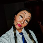 Mi proyecto del curso: Maquillaje de fantasía 2D. Makeup project by monse_segura - 09.23.2024
