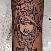 Mi proyecto del curso: Técnicas de tatuaje blackwork con línea fina. Un progetto di Design di tatuaggi di Lucas Bravo - 24.09.2024