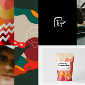 Flavored American Coffee Packaging. Un proyecto de Packaging, Br e ing e Identidad de Amani Qaddoumi - 25.09.2024