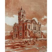 My project for course: Urban Illustration with Inking Techniques. Architectural Illustration, Drawing, Ink Illustration, Sketchbook, and Sketching project by frankis0028 - 09.25.2024