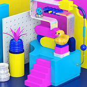 Mi proyecto del curso: Ducky Orange Liquor brand. 3D, Animation, Traditional illustration, Motion Graphics, Photograph, Post-production, and 3D Modeling project by Iván Salaya Morales - 09.21.2024