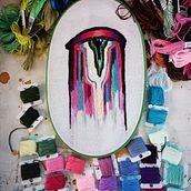 Mi proyecto del curso: Pintar con hilo: técnicas de ilustración textil. Bordado, Ilustração tradicional, e Design têxtil projeto de Dídac Muciño - 24.09.2024