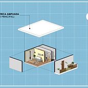 Mi proyecto del curso: Introducción a SketchUp para arquitectos y diseñadores de interiores. Projekt z dziedziny  Architektura, Wizualizacja architektoniczna, Architektura c, frowa, Projektowanie wnętrz i Projektowanie przestrzeni użytkownika Rafael Alberto Diaz Macualo - 26.09.2024