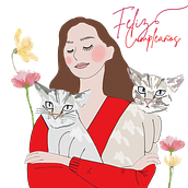 POSTAL DE CUMPLEAÑOS  . % Michelle ML tarafından hazırlanan Geleneksel illüstras, Ve on projesi - 09.04.2024