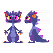 My project for course: Character Design: Illustrate an Expressive Creature. Een project van  Tekening, Ontwerp van personages, Traditionele illustratie y Digitale illustratie van Anggita Choirunnisa - 27.09.2024