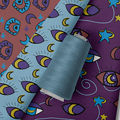 Meu projeto do curso: Criação e comercialização de padrões vetoriais. Un progetto di Pattern design, Illustrazione tradizionale, Stampa, Fashion design e Business di Denice Nunes - 27.09.2024