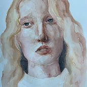 Mi proyecto del curso: Cuaderno de retratos en acuarela. Un progetto di Disegno di ritratti, Pittura, Pittura ad acquerello e Sketchbook di Maríapaula Herrera - 28.09.2024