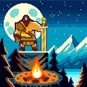 Meu projeto do curso: Introdução ao desenho de personagens em pixel art. Design de personagens, Videogames, Pixel Art, e Design de videogames projeto de Gilberto Valadares - 29.09.2024