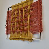 Mi proyecto del curso: Trenzado geométrico: del tintado al producto final . Design accesoriu, Decorațiuni, DIY, Arte din fibre, Design textil, Vopsirea textilelor și Țesut de Ilana Avital Jones - 09.29.2024