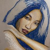 Mon projet du cours : Illustration au pastel et aux crayons de couleur. Un progetto di Illustrazione tradizionale, Belle arti, Disegno, Disegno a matita, Disegno di ritratti e Disegno realistico di pq2w5cpptn - 27.09.2024