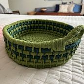 Mi proyecto del curso: Cestería para principiantes: la técnica de espiral. Un progetto di Design di accessori, Artigianato, Fashion design, Fiber Art e Textile Design di sofrivera - 20.09.2024
