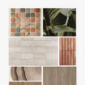 Mi proyecto del curso: Materiales para diseño de interiores. Interior Architecture, Decoration, Retail Design, Interior Design, Interior Decoration, and Spatial Design project by paosalas009 - 10.01.2024