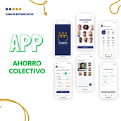 APP de Ahorro Colectivo. Design, Product Design, Interactive Design, Design Management, and UX / UI project by milagritosangeles597 - 06.19.2020