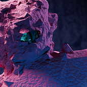 Diorama 3D - Blender. Un projet de Design , Modélisation 3D, Conception de personnages 3D , et 3D de Javier Dorneles Muñoz - 19.09.2024