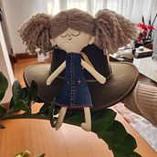Mi proyecto del curso: Muñecos de tela: diseño, costura y creación de contenido. Arts, Crafts, Instagram Photograph, Mobile Photograph, Patternmaking, Dressmaking, Product Photograph, Sewing, Social Media, To, and Design project by Luzmelia Perozo - 10.25.2024