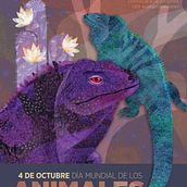 Mi proyecto del curso: Animales ilustrados llenos de vida y color con Photoshop. Digital Illustration, and Traditional illustration project by Millaray Quiroga - 10.01.2024