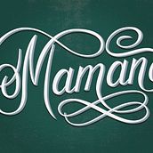 Mon projet du cours : Les secrets dorés du lettering. Un projet de Lettering , et Lettering manuel de Lucie Watteyne - 02.10.2024