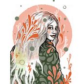 Mi proyecto del curso: Retrato con lápiz, técnicas de color y Photoshop Ein Projekt aus dem Bereich Traditionelle Illustration, Bildende Künste, Bleistiftzeichnung, Zeichnung, Digitale Illustration und Porträtzeichnung von danona1997 - 02.10.2024