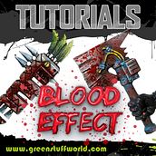 Tutorial: Blood Effect Painting. Arts, Crafts, DIY, Set Design, Painting, Acr, lic Painting, and Decorative Painting project by Green Stuff World - 10.02.2024