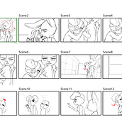 Mi proyecto del curso: Introducción al storyboarding. Concept Art, Digital Drawing, Art Direction, Traditional illustration, Digital Illustration, Audiovisual Production, Stor, and board project by Camila palacio - 10.01.2024