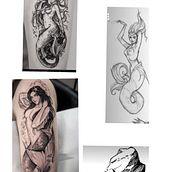 Meu projeto do curso: Ilustração de tatuagens blackwork do zero. Digital Drawing, Digital Illustration, Drawing, Traditional illustration, and Tattoo Design project by Samuel Moreno - 10.02.2024