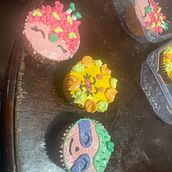 Mi proyecto del curso: Decoración artística de cupcakes con buttercream. Un projet de DIY de Cristina García Mondragón - 03.10.2024