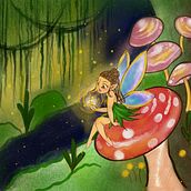 Meu projeto do curso: Ilustração infantil com Procreate: crie cenas mágicas. Projekt z dziedziny Ilustracje dla dzieci, Ilustracja c, frowa, Malarstwo c, frowe i Książka obrazkowa użytkownika Thaís De Luca - 02.10.2024