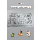 My project for course: Autobiographical Comic Book: Illustrate Your Experiences. Un progetto di Fumetto, Comunicazione, Illustrazione digitale, Illustrazione tradizionale, Illustrazione con inchiostro, Narrativa, Disegno a matita, Stor, telling e Scrittura di Sahar Adham - 29.09.2024