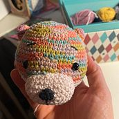 Mein Abschlussprojekt für den Kurs: Amigurumi: Häkle und designe lebendige Figuren. Amigurumi, Arts, Crafts, and Crochet project by Alexandra Szwaczka - 10.03.2024