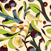 Shadow Bouquet . Design Management, Traditional illustration, Marketing, Pattern Design, and Portfolio Development project by Isz Hennes - 10.01.2024