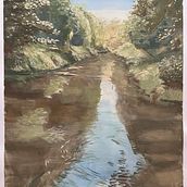 My project for course: Landscape Painting with Gouache for Beginners Ein Projekt aus dem Bereich Gouachemalerei, Malerei, Bildende Künste und Naturalistische Illustration von simon_richard - 03.10.2024