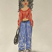 My project for course: Drawing Appealing Characters with Personality. Artistic Drawing, Character Design, Drawing, Narrative, Sketching, Stor, board, Stor, and telling project by Freda Coetzee - 10.03.2024