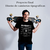 Mi proyecto del curso: Diseño de camisetas tipográficas. T, pograph, T, pograph, and Design project by stephanie_guenas - 08.03.2024