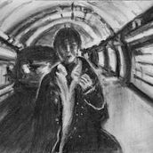 Mon 1er projet fusain. Drawing, Sketchbook, and Sketching project by Nicole Laude Michoud - 10.05.2024