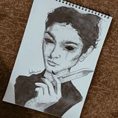 Mi proyecto del curso: Diseño de tatuajes Blackwork. Un projet de Conception de tatouage, Illustration traditionnelle et Illustration numérique de Andrick Gonzalez - 04.10.2024