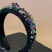 Jardines de Waraira. Embroider, Fashion Design, and Textile Design project by Yely Pernía - 10.05.2024