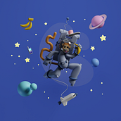 My project for course: 3D Character Creation in Blender. Projekt z dziedziny 3D, Projektowanie postaci 3D,  Projektowanie 3D,  Modelowanie 3D i Projektowanie postaci użytkownika katebel2021 - 06.10.2024