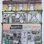 My project for course: Watercolor Urban Illustration: Portray your City. Architectural Illustration, Drawing, Painting, and Watercolor Painting project by janeybugzart - 10.06.2024