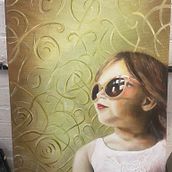 Olivia on Canvas. Un progetto di Pittura e Pittura ad olio di Stephanie Wilson - 07.10.2024